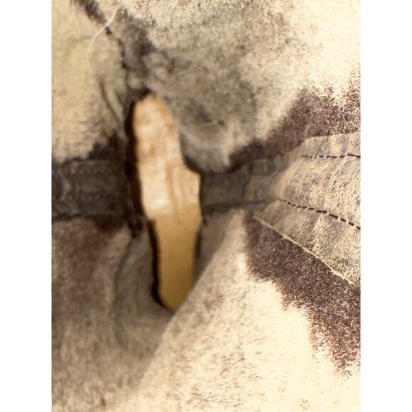 Frye Women's Melissa Button Tall Boots US 8B Shearling Lined Brown Leather - Picture 13 of 15